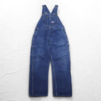 BIG SMITH 60's USA made denim overalls XL indigo blue donut buttons