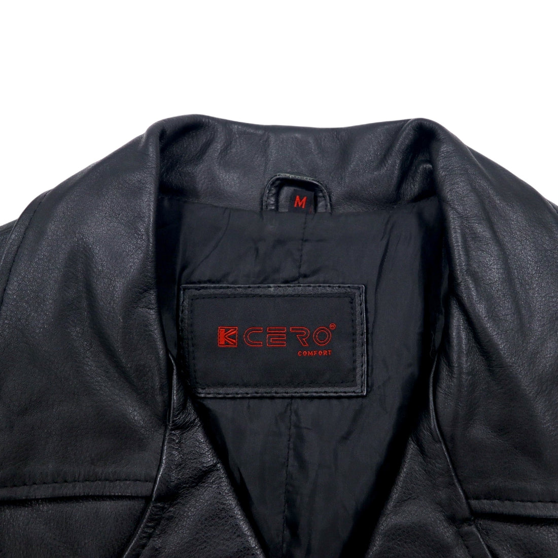 KCERO COMFORT 90年代 レザージャケット カーコート M ブラック レザー