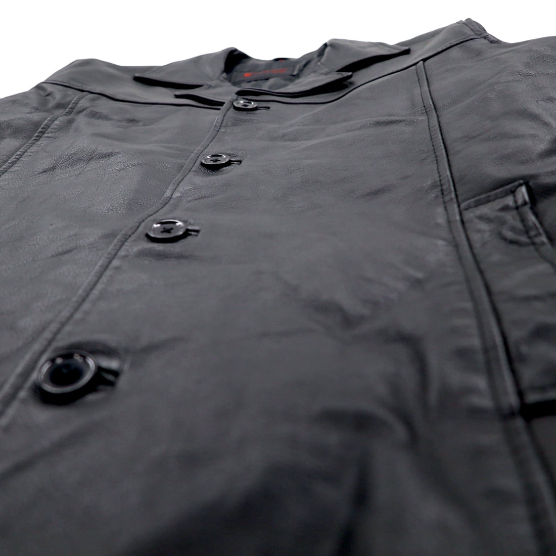 KCERO COMFORT 90年代 レザージャケット カーコート M ブラック レザー