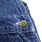 BIG SMITH 60's USA made denim overalls XL indigo blue donut buttons