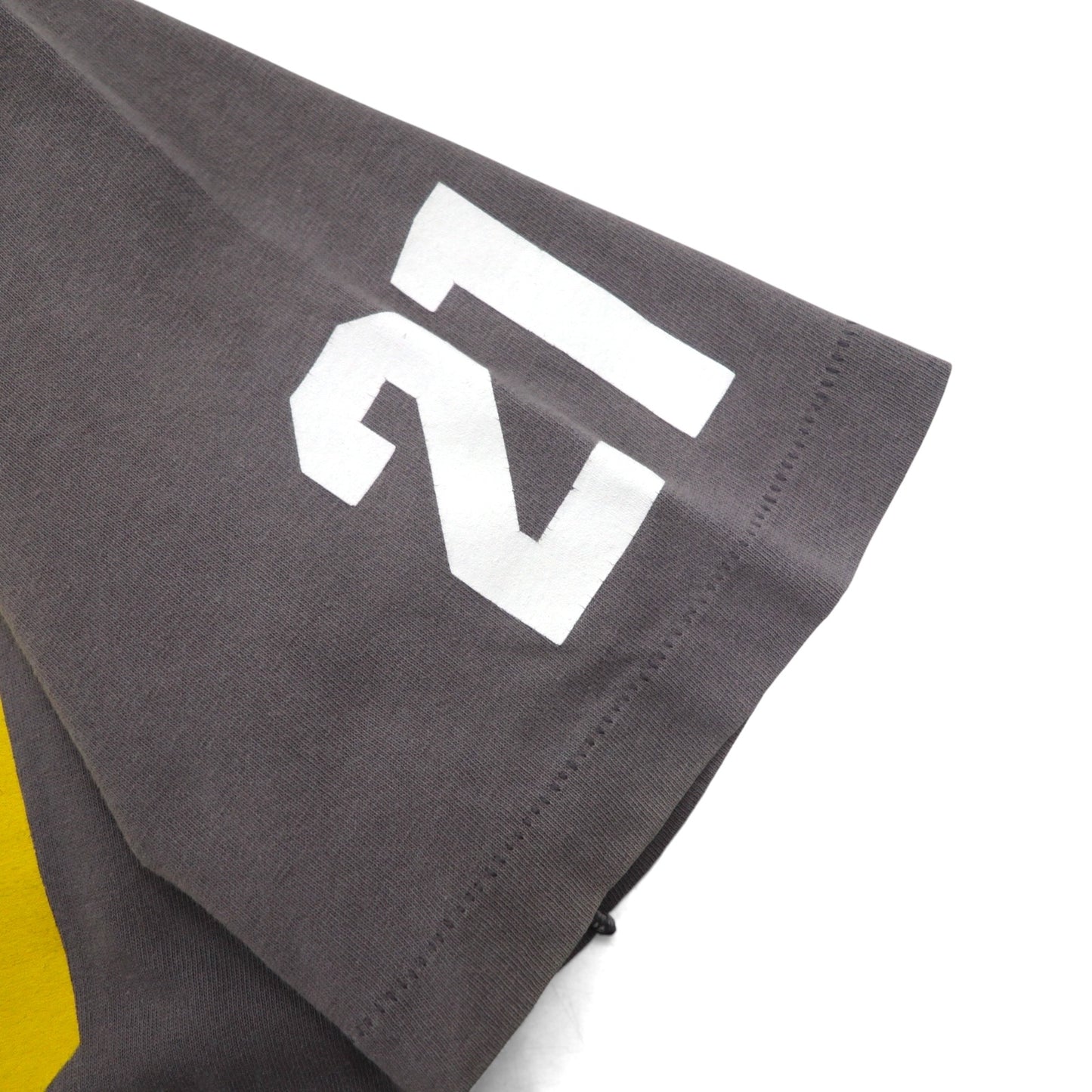 Stussy 90s USA Made Old Stussy Single Stitch T-Shirt, Size Small, Gray Cotton, Double-Sided Print