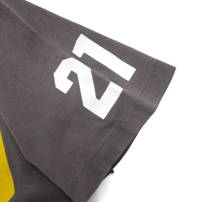 Stussy 90s USA Made Old Stussy Single Stitch T-Shirt, Size Small, Gray Cotton, Double-Sided Print