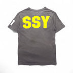 stussy 90年代 USA製 オールドステューシー シングルステッチ Tシャツ S グレー コットン 両面プリント