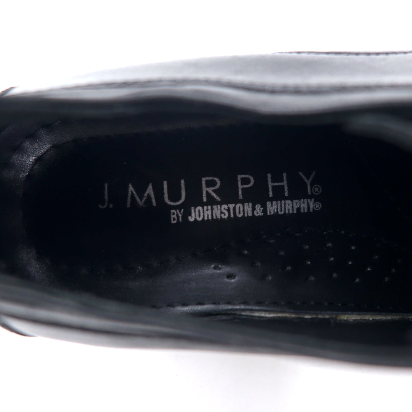 J.MURPHY BY JOHNSTON & MURPHY ストレートチップ ドレスシューズ 26cm ブラック レザー 59-11567