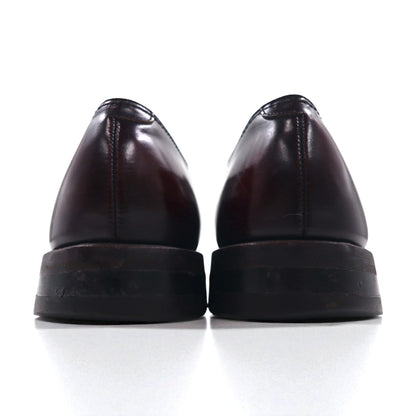 THE FLORSHEIM SHOE 80年代 プレーントゥ ダービー ドレスシューズ 29cm ボルドー レザー 30834