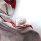 Vintage Japan Made Retro Shirt CALICO BALL Native American Print Shirt FREE Red Made in Japan