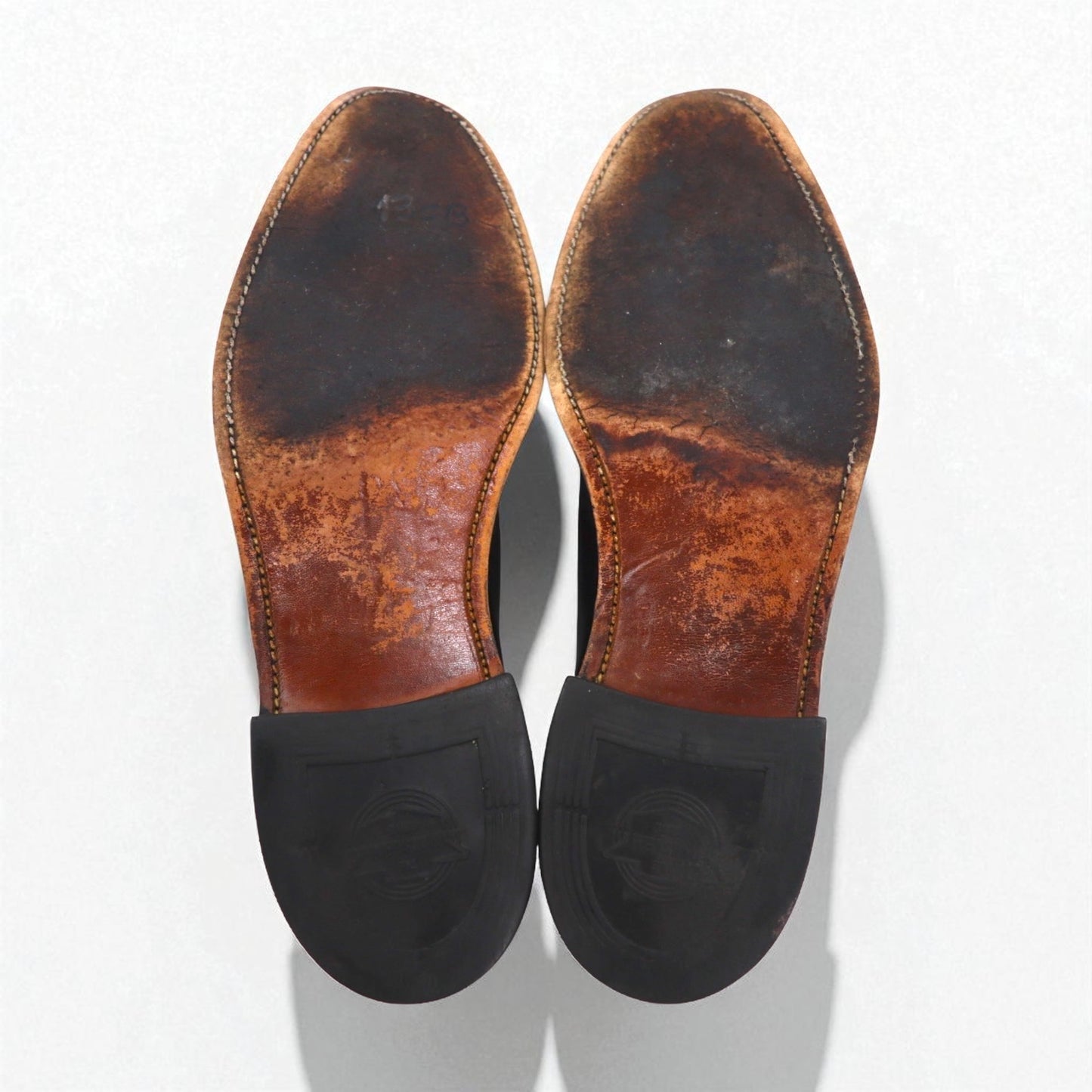 THE FLORSHEIM SHOE 80年代 プレーントゥ ダービー ドレスシューズ 29cm ボルドー レザー 30834