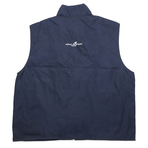90s URBAN NORTH END nylon tech vest XL navy mesh liner