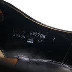 THE FLORSHEIM SHOE 1980s Plain-Toe Derby Dress Shoes, Size 29cm, Bordeaux Leather, 30834