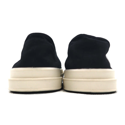 POLO RALPH LAUREN Essence 100 Canvas Sneakers 26.5cm Black Cap Toe Small Pony Embroidery Unused