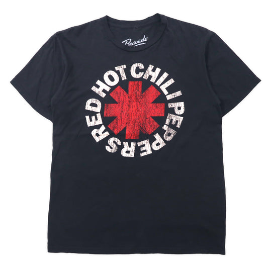 RED HOT CHILI PEPPERS レッチリ バンドTシャツ M ブラック コットン Bravado メキシコ製
