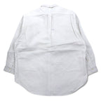 Ralph Lauren 90s Oxford Button-Down Shirt, XL, White Cotton, YARMOUTH Small Pony Embroidery