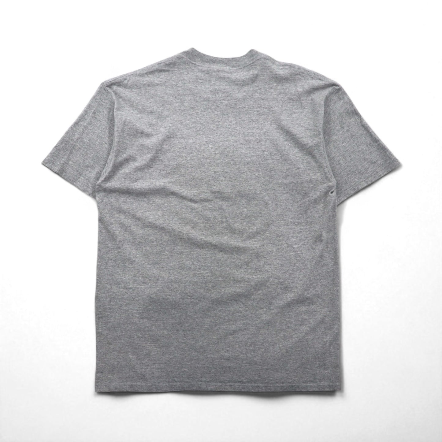 90年代 USA製 WALT DISNEY ディズニー ミッキーマウス キャラクター Tシャツ L グレー コットン 星条旗