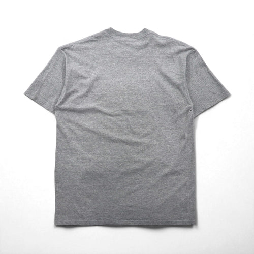90年代 USA製 WALT DISNEY ディズニー ミッキーマウス キャラクター Tシャツ L グレー コットン 星条旗