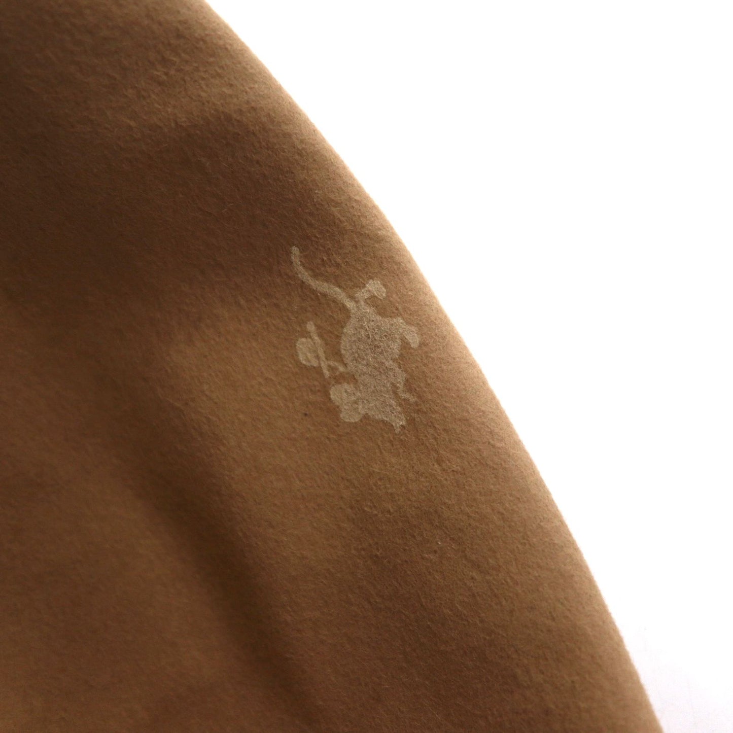 saravah ウール フェルト ロールキャップ ブリムレス ハット 59cm ベージュ 日本製