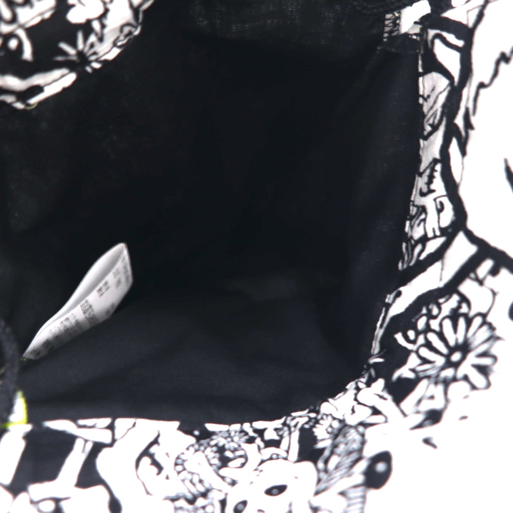 Tadanori Yokoo x Buena Vista "Zatsuto Dokuro" Pouch/Sacoche Shoulder Bag, White, All-Over Print, Made in Japan