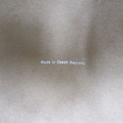 saravah ウール フェルト ロールキャップ ブリムレス ハット 59cm ベージュ 日本製