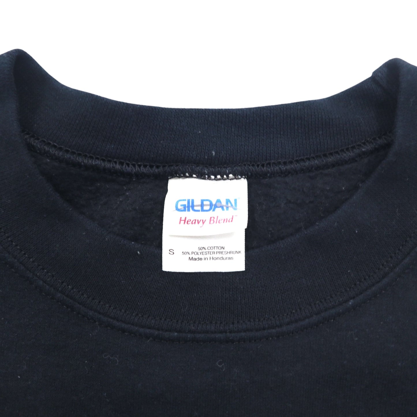 GILDAN クルーネック スウェット S ブラック 裏起毛 アニマル アート プリント Clarence Lobo Elementary