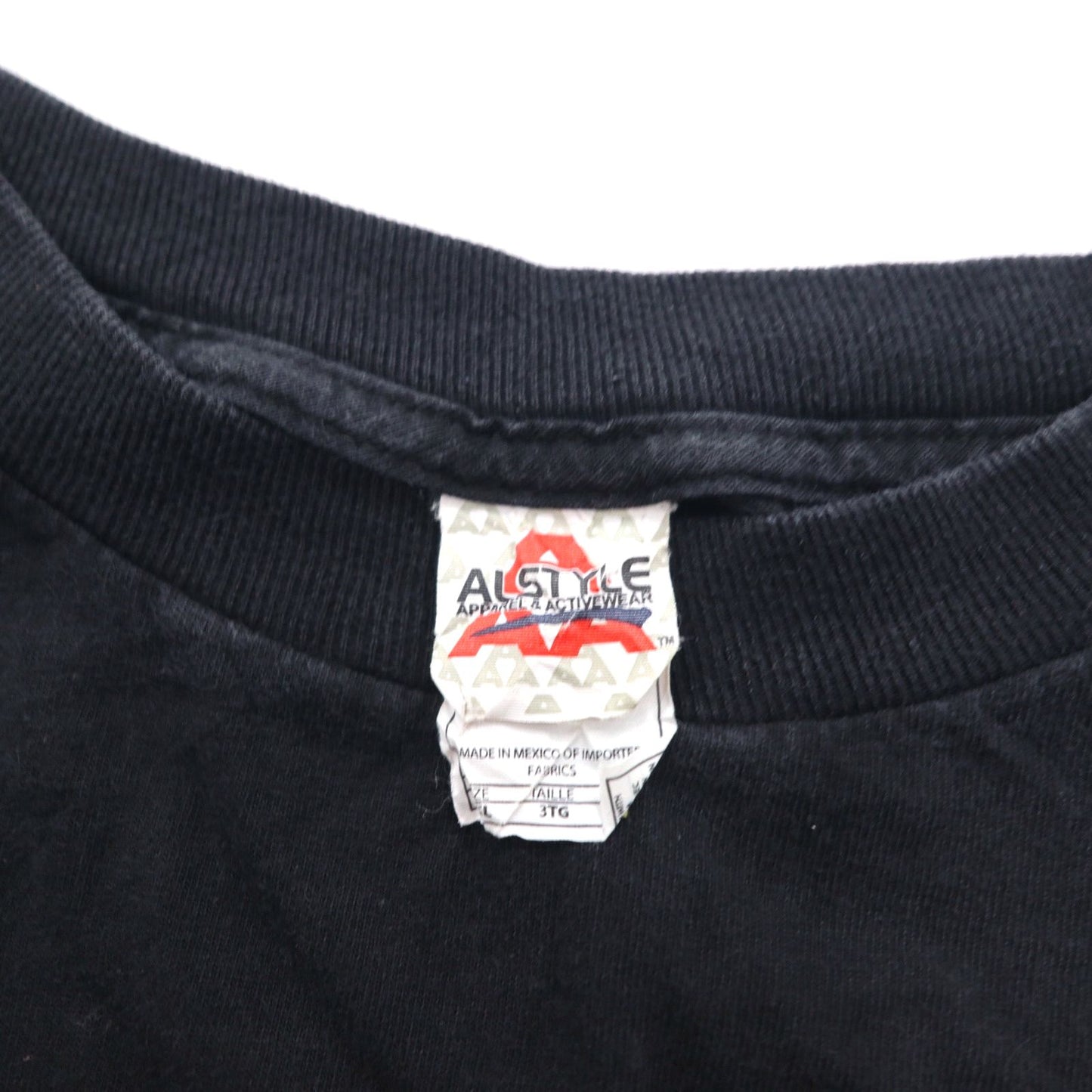 RUN DMC 00s Hip Hop T-Shirt 3XL Black AAA ALSTYLE Big Size Made in Mexico