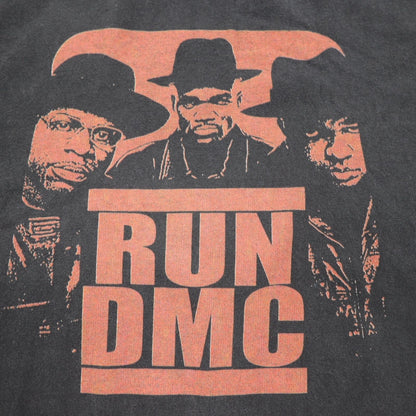 RUN DMC 00s Hip Hop T-Shirt 3XL Black AAA ALSTYLE Big Size Made in Mexico