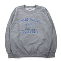 GILDAN クルーネック スウェット S グレー 裏起毛 GRAND VALLEY VOLLEY BALL