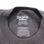 GILDAN クルーネック スウェット S グレー プリント 裏起毛 WEST SALEM VOLLEYBALL