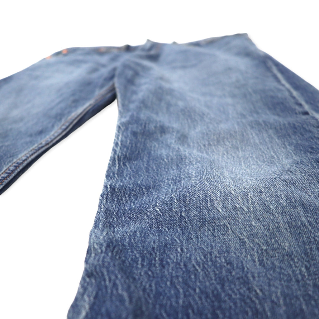 Levi's 505 Regular Straight Denim Pants Size 34 Blue Cotton Stretch 505-2309