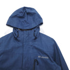 Columbia Interchange Jacket 3WAY Mountain Parka Inner Down Jacket S Blue OMNI-HEAT OMNI-TECH Waterproof WE1272