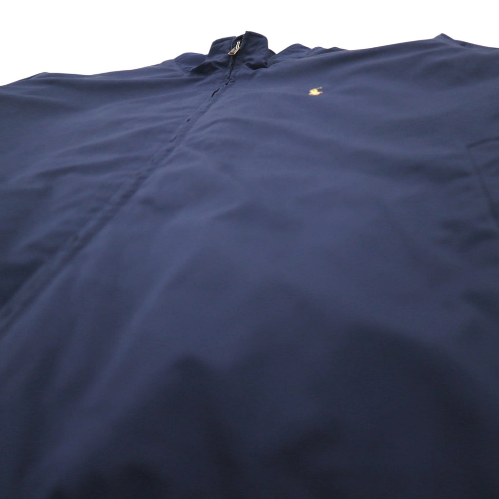 Polo by Ralph Lauren 90s Swing Top Harrington Jacket XL Navy Small Pony Embroidery