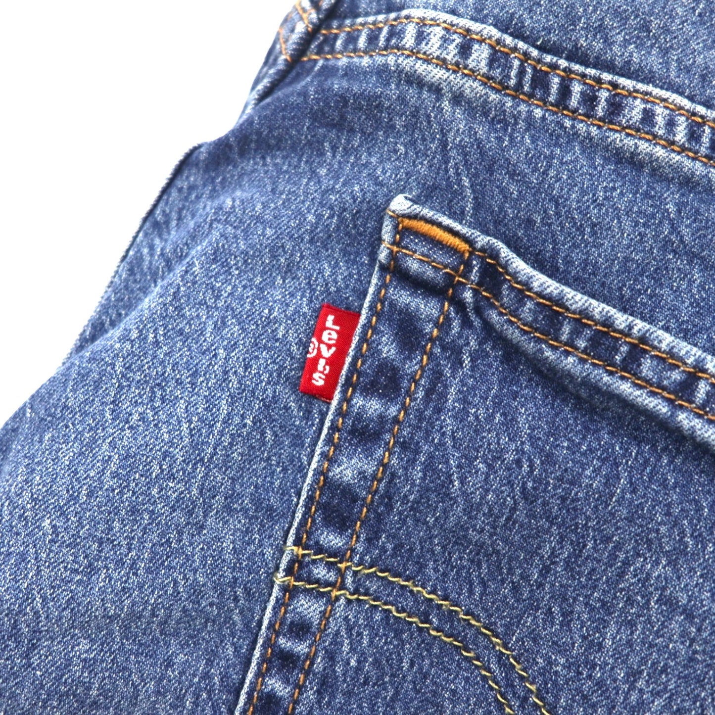 Levi's 505 レギュラー ストレート デニムパンツ 34 ブルー コットン ストレッチ 505-2309