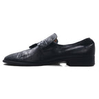 Foot-Joy Italian made tassel loafers 27.5cm black leather