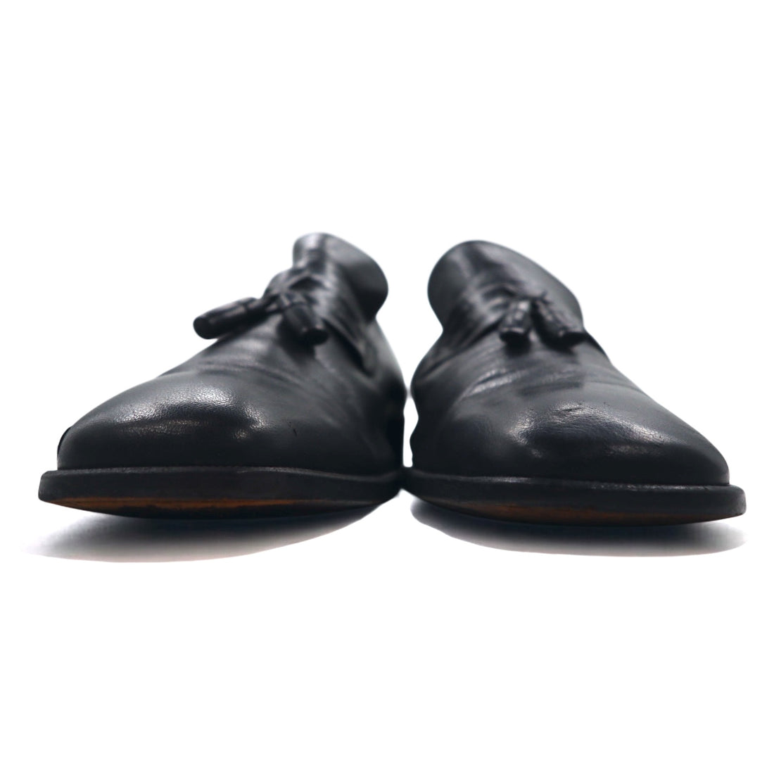 Foot-Joy Italian made tassel loafers 27.5cm black leather