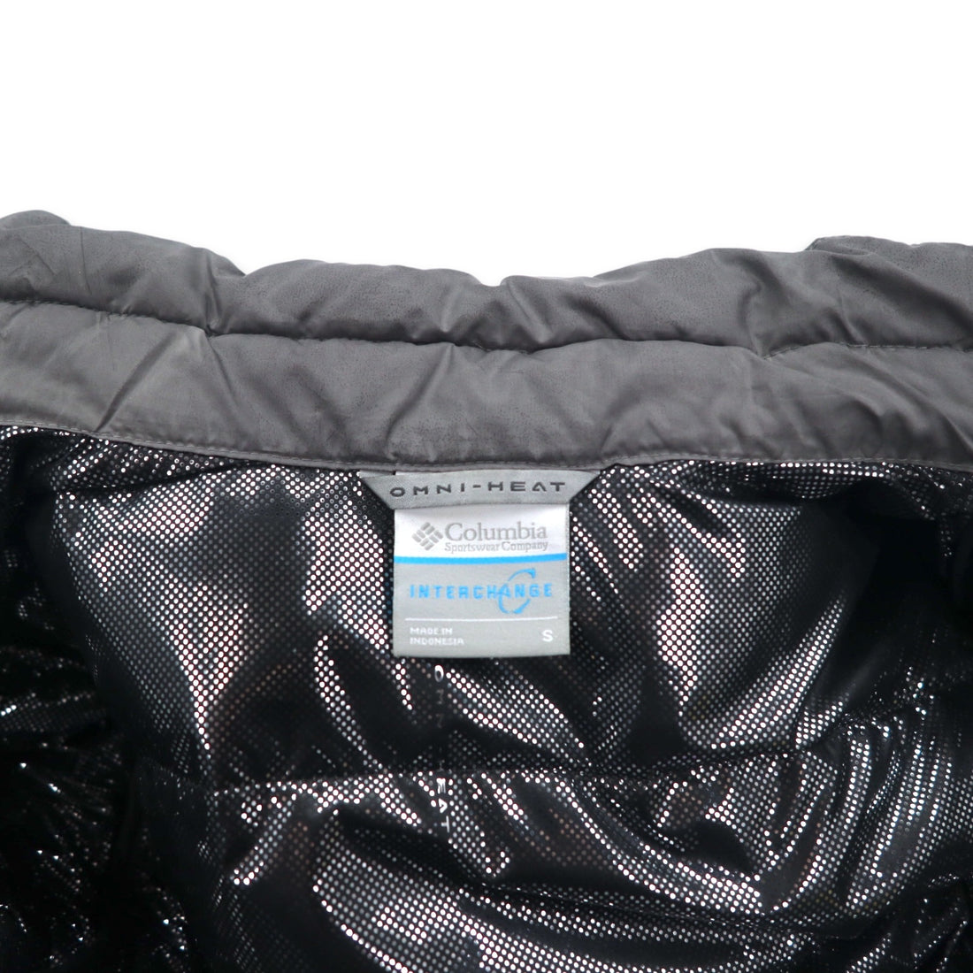 Columbia Interchange Jacket 3WAY Mountain Parka Inner Down Jacket S Blue OMNI-HEAT OMNI-TECH Waterproof WE1272