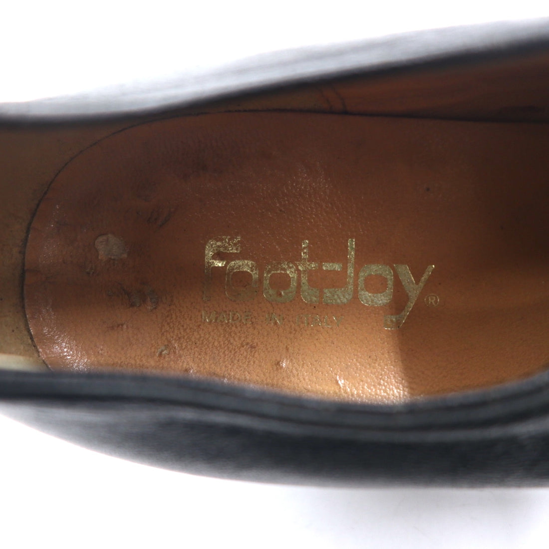 Foot-Joy Italian made tassel loafers 27.5cm black leather