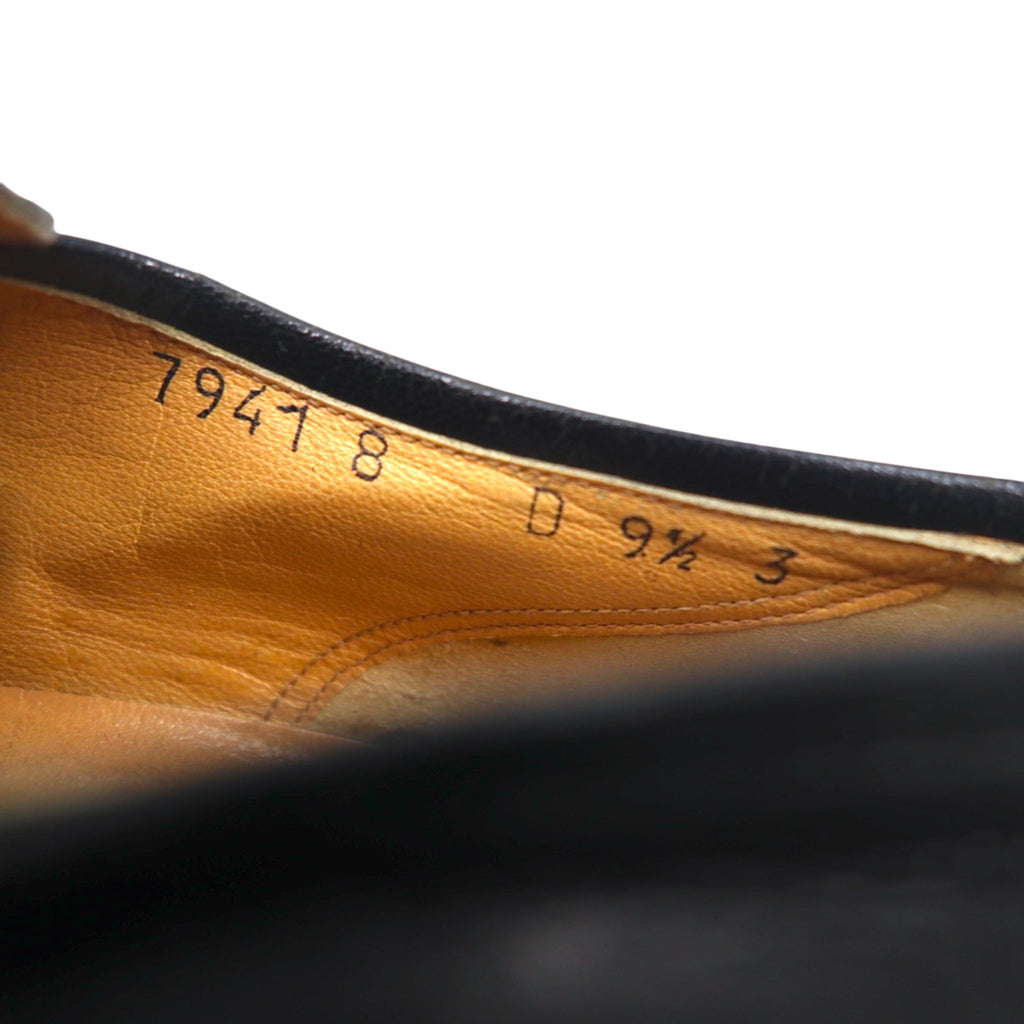 Foot-Joy Italian made tassel loafers 27.5cm black leather