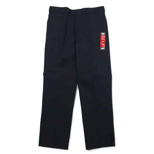 日本然リトテ-古着オンライン-Dickies 874 オリジナルフィット ワークパンツ 38 ブラック ポリエステル コットン 未使用品-Dickies 874 Original Fit Work Pants 38 Black Polyester Cotton Unused