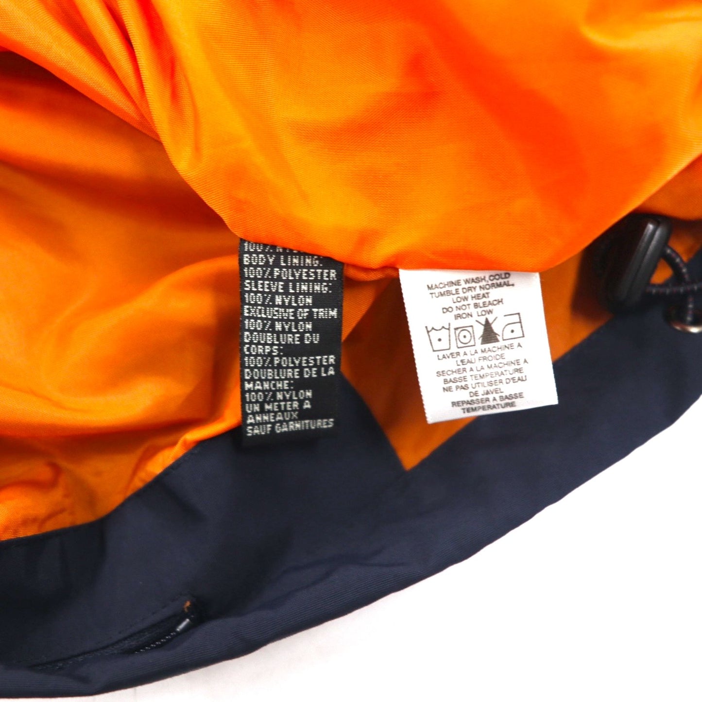 FIELD & STREAM コンバーチブル 2WAY マウンテンパーカー ベスト XL ネイビー メッシュライナー フード収納式 HUMMER