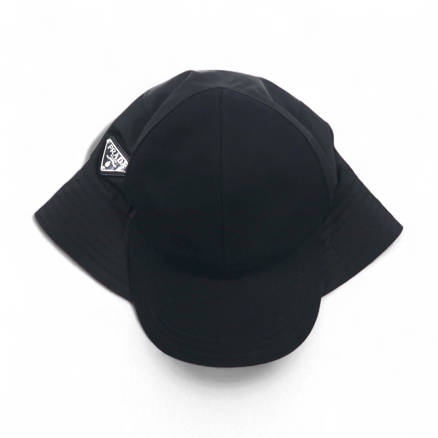 PRADA RE-NYLON Visor Bucket Hat, 2-Way Cap, P101 2021, 30661 2HC281 2D0V