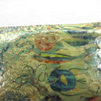 BRU NA BOINNE Round Zip Long Wallet Python Biology Green