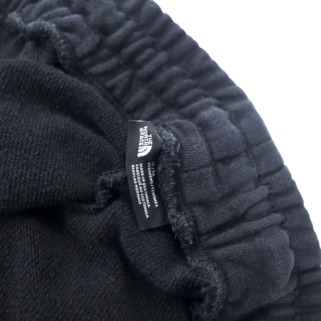 THE NORTH FACE Sweatpants XL Black Cotton One Point Logo