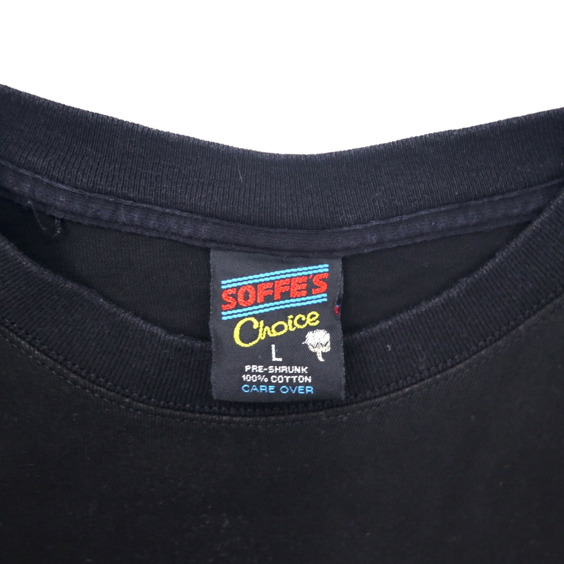 US ARMY USA製 90年代 プリント Tシャツ L ブラック コットン SOFFE'S Choice