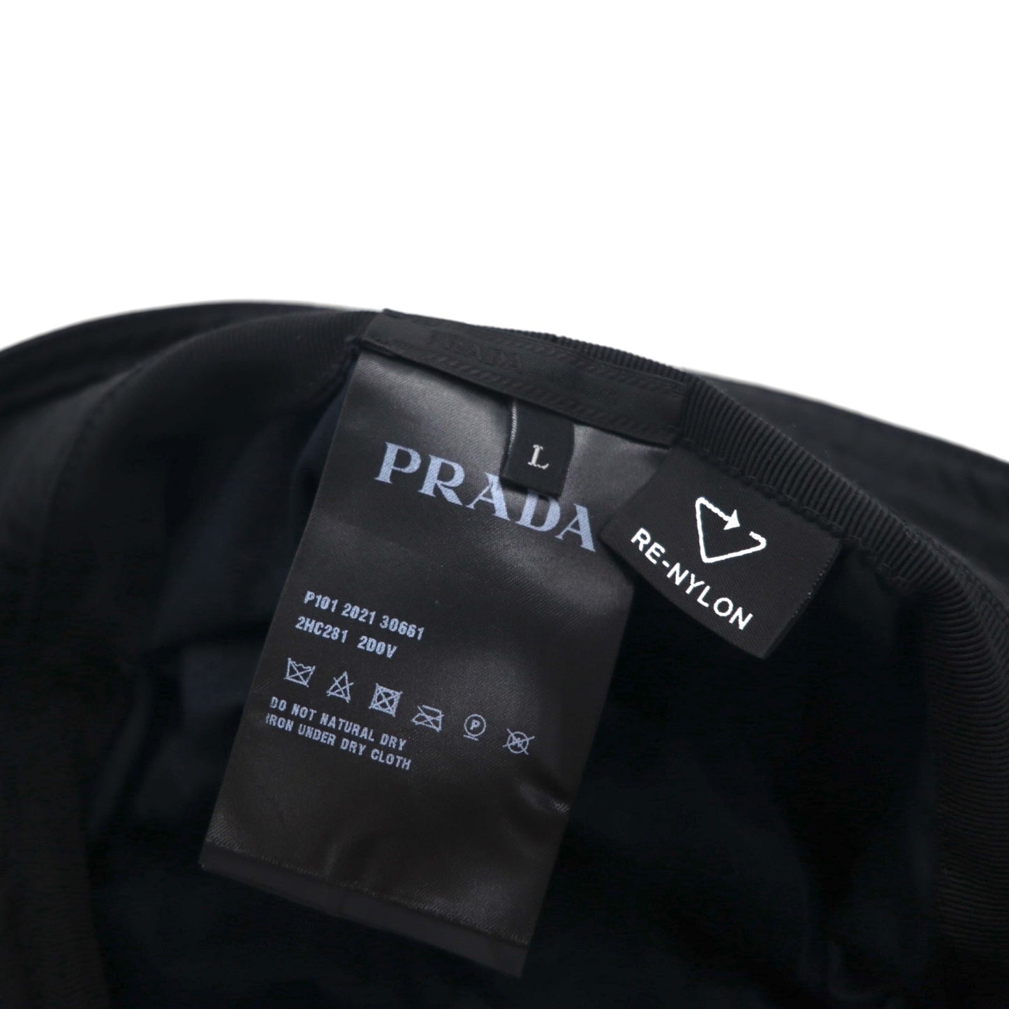PRADA RE-NYLON バイザーバケットハット 2WAY キャップ P101 2021 30661 2HC281 2D0V