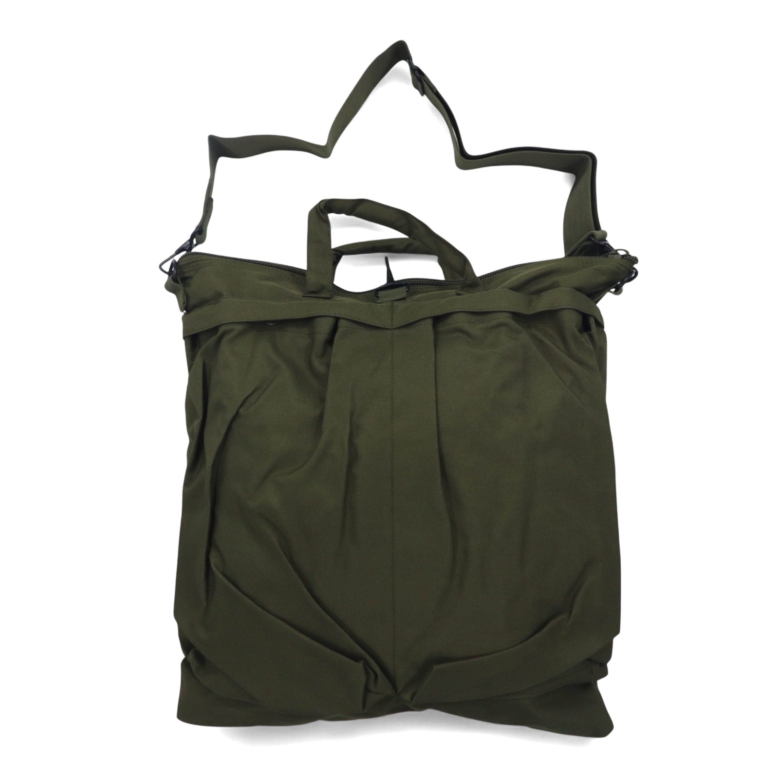 US ARMY Helmet Bag 2WAY Shoulder Bag Khaki Military 8415-07-811-3880 YMCL KY Unused