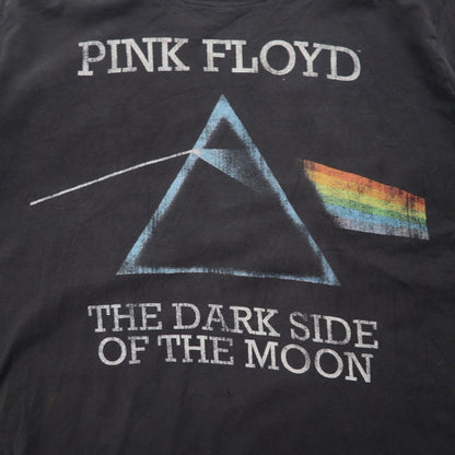 PINK FLOYD Pink Floyd Band T-Shirt XL Black THE DARK SIDE OF THE MOON Madness Big Size Made in Mexico