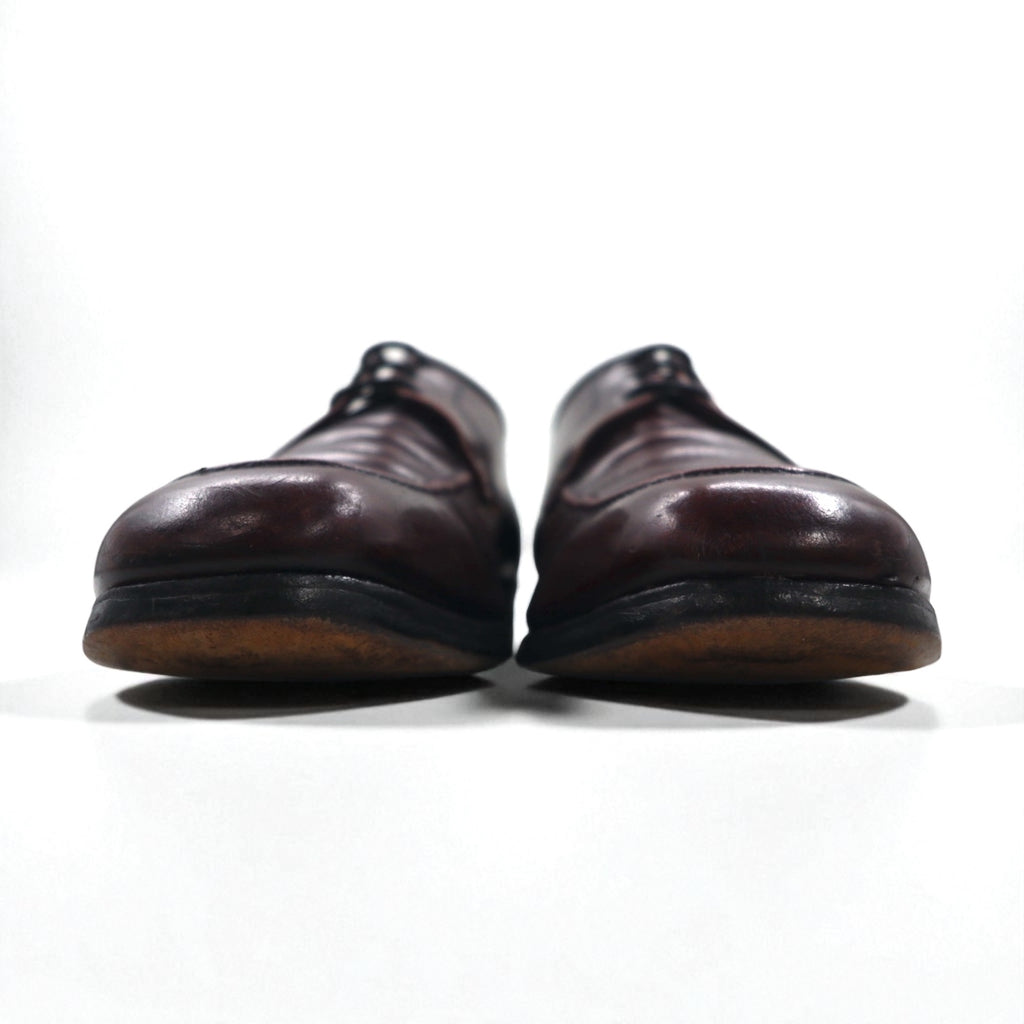 Wright 1980s Breather U-Tip Dress Shoes, Size 28.5cm, Bordeaux Leather, Ultra Sole