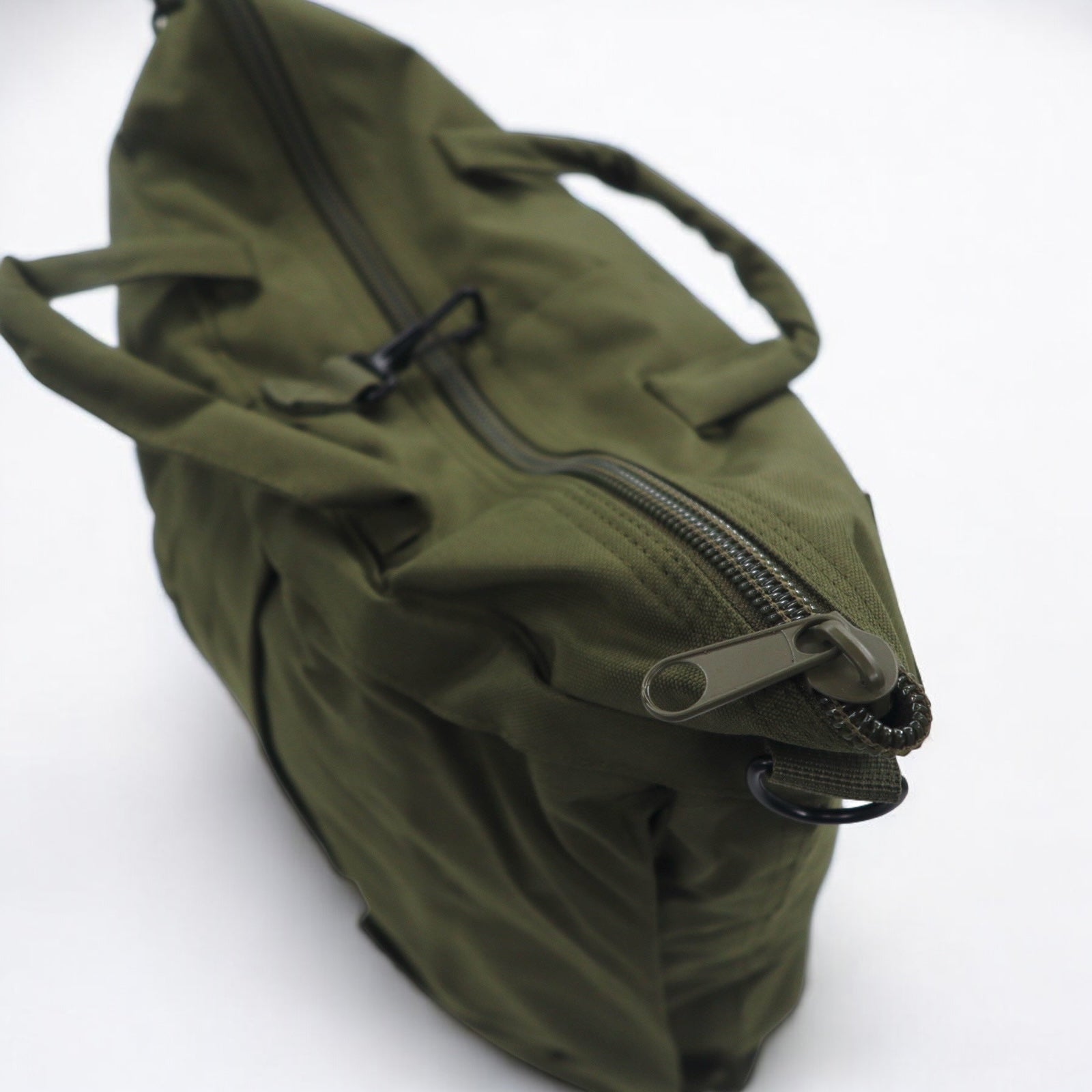 US ARMY Helmet Bag 2WAY Shoulder Bag Khaki Military 8415-07-811-3880 YMCL KY Unused