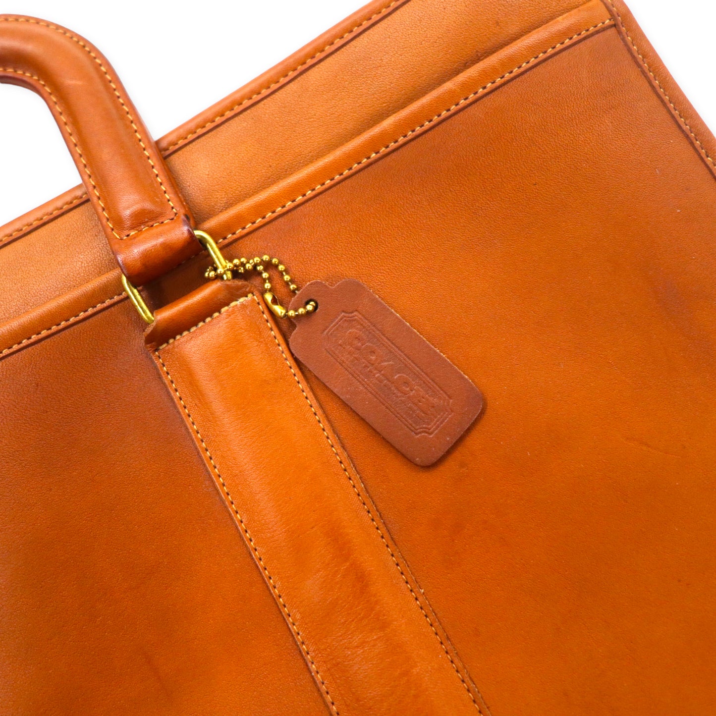 Coach USA MADE VINTAGE Coach Business Bag Briefcase Brown Leather Cowhide –  日本然リトテ