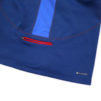 THE NORTH FACE Flash Dry Half Zip Track Shirt M Navy Polyester Stretch FLASHDRY Finger Holes Thumb Holes US Standard