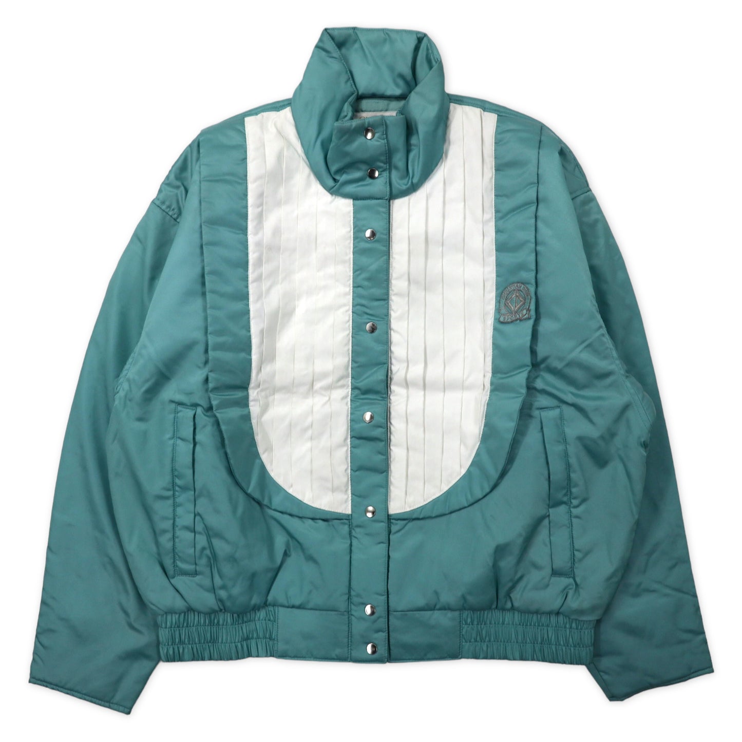 Christian Diors Vintage Gather Design Windbreaker M Green One Point Logo  Patch – 日本然リトテ