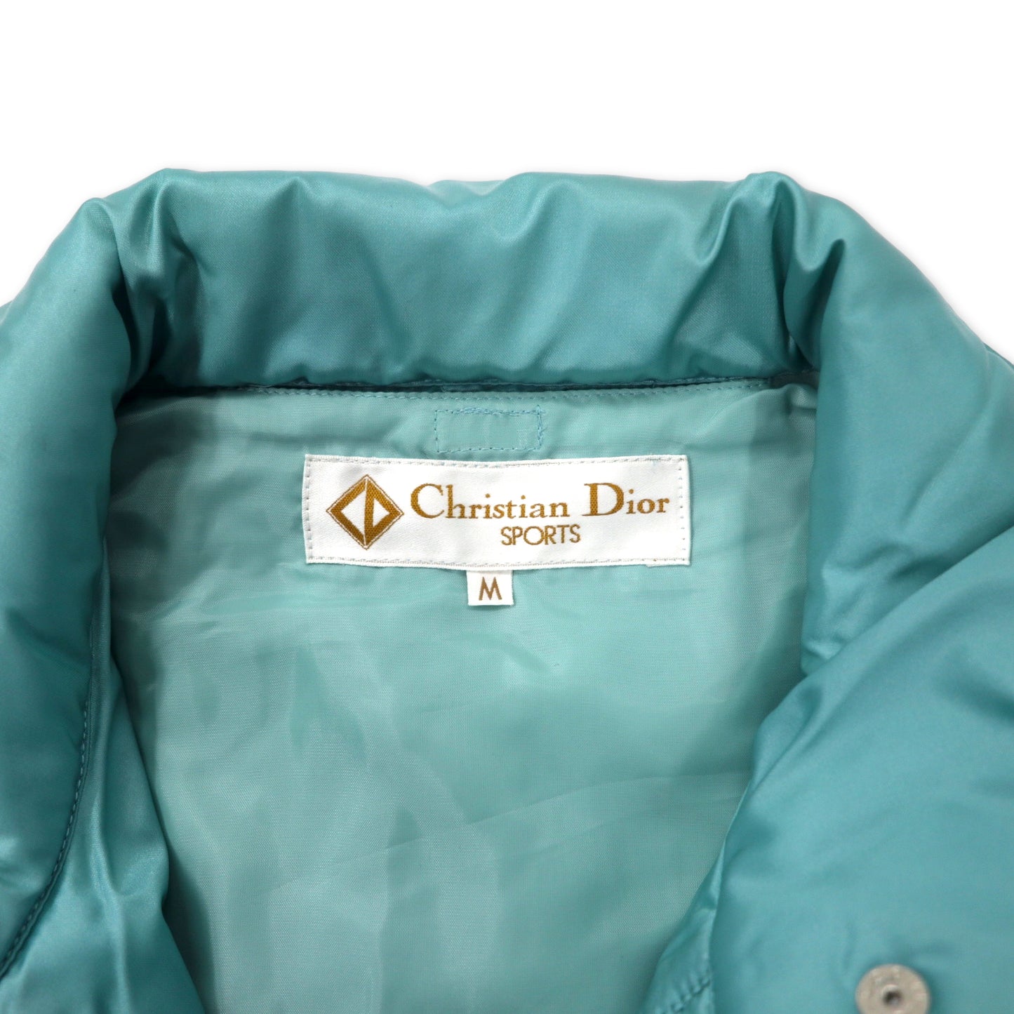 Christian Diors Vintage Gather Design Windbreaker M Green One Point Logo  Patch – 日本然リトテ